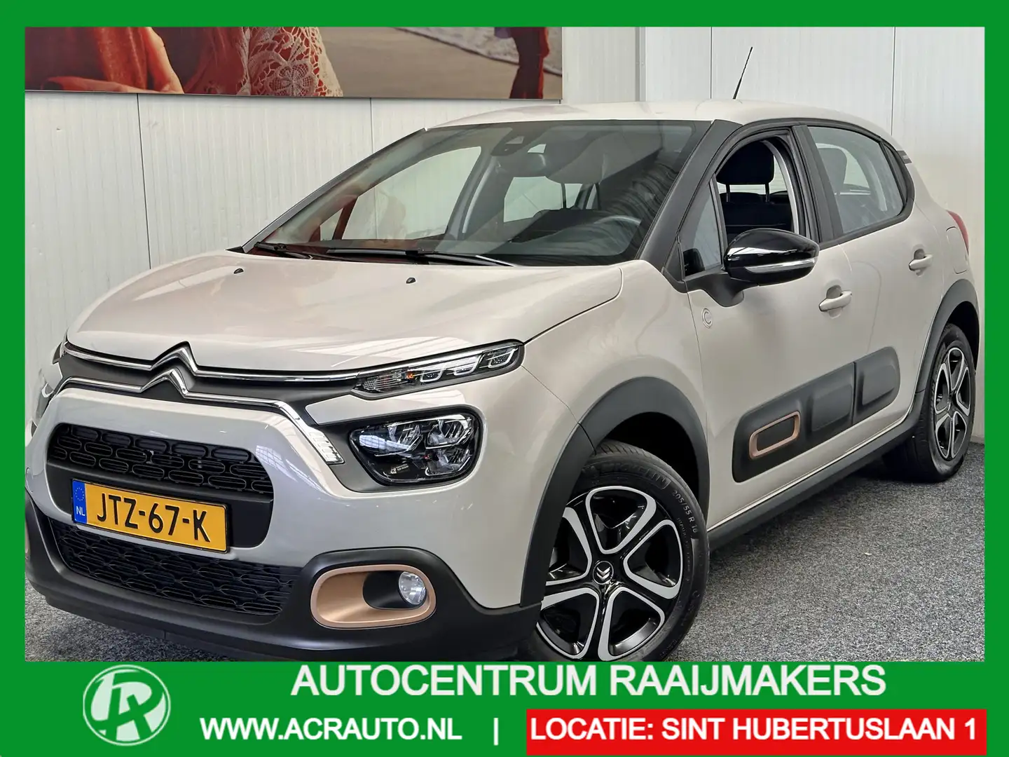 Citroen C3 1.2 83PK C-SERIES 15 STUKS OP VOORRAAD APPLE CARPL Beige - 1