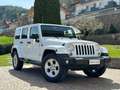 Jeep Wrangler Wrangler Unlimited 2.8 crd Sahara 200CV UNICOPROPR Bianco - thumbnail 2