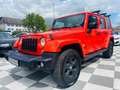 Jeep Wrangler Unlimited Sahara -Leder -Navi -Softtop Orange - thumbnail 3