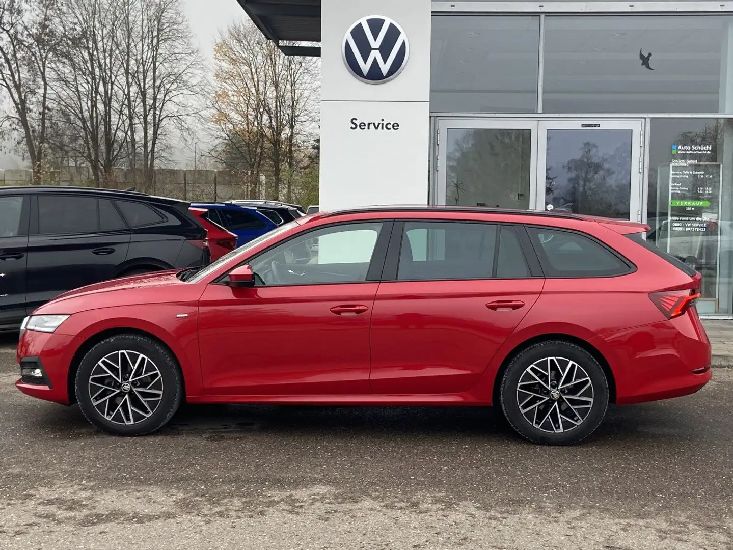 Skoda Octavia Combi 1.5 TSI CLEVER 17"+NAVI-COLUMBUS+L Rot - 2