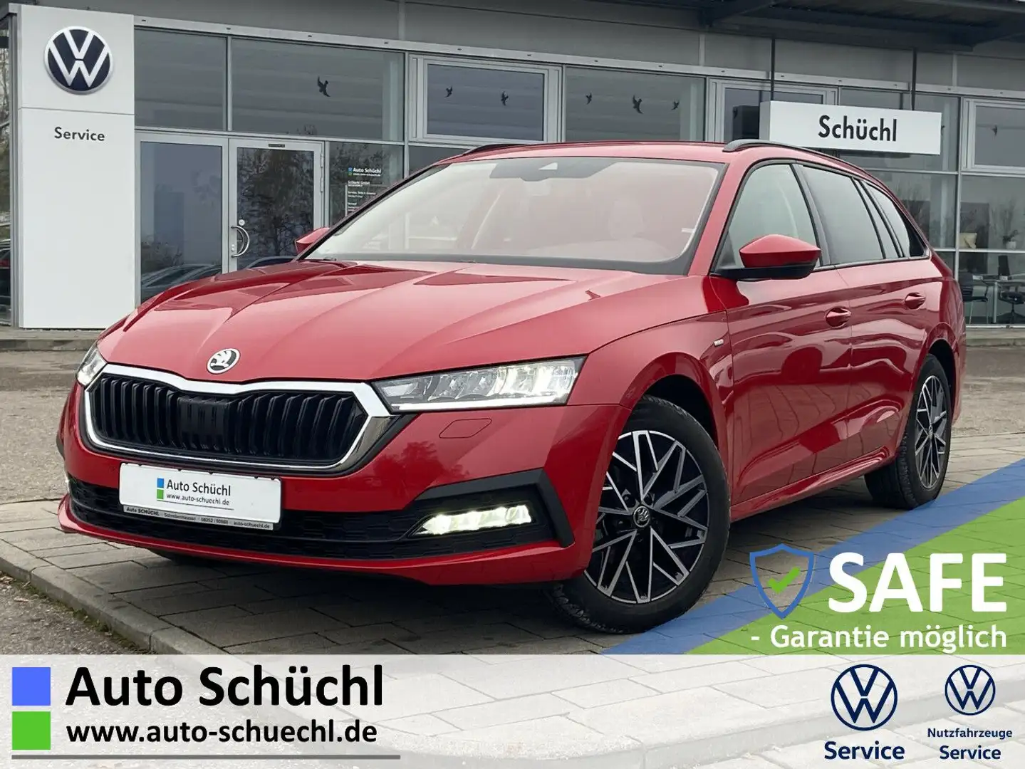 Skoda Octavia Combi 1.5 TSI CLEVER 17"+NAVI-COLUMBUS+L Rot - 1