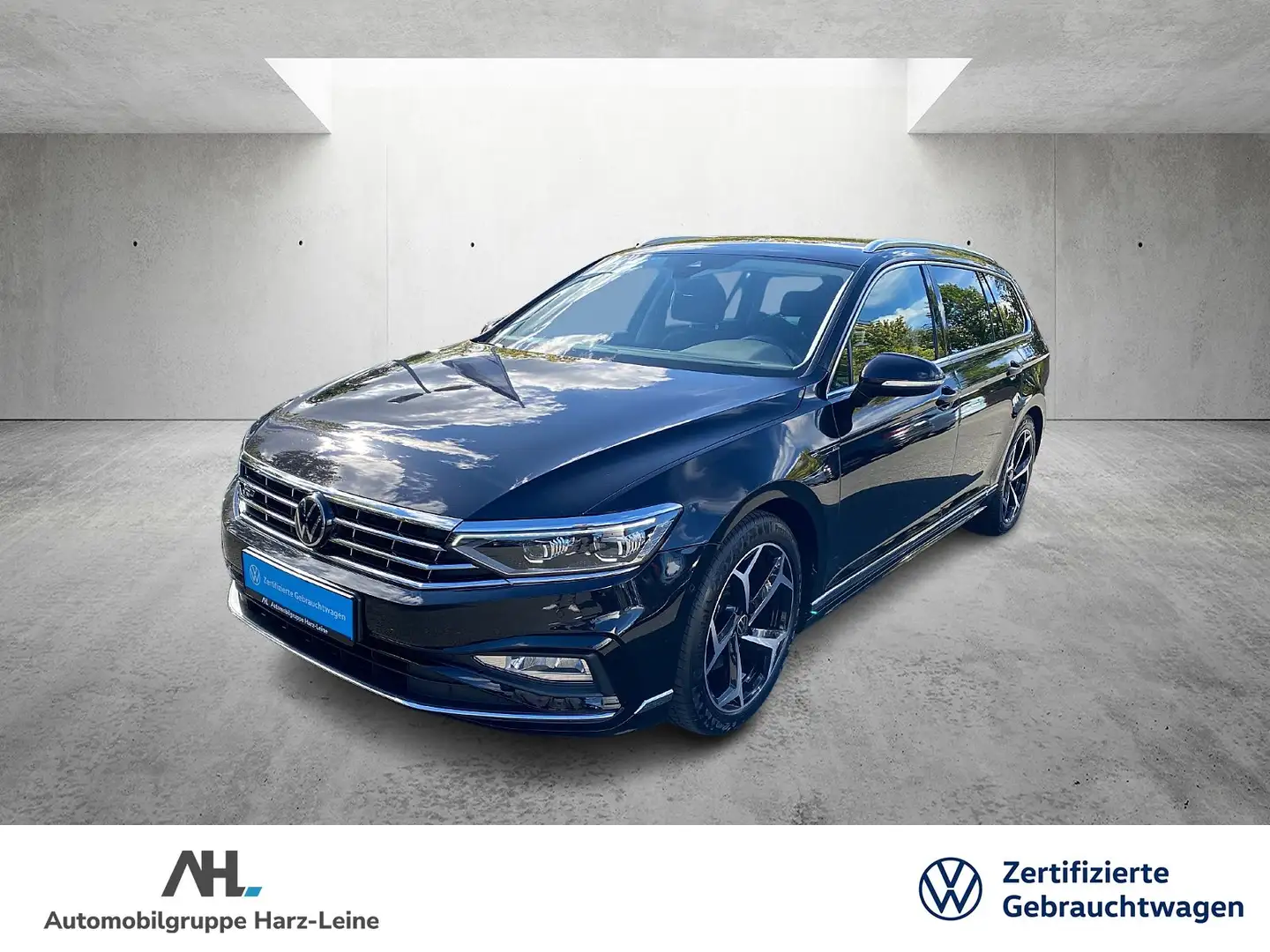 Volkswagen Passat Variant 2.0 TDI R-Line DSG Matrix Navi 360° Leder Standhzg Noir - 1