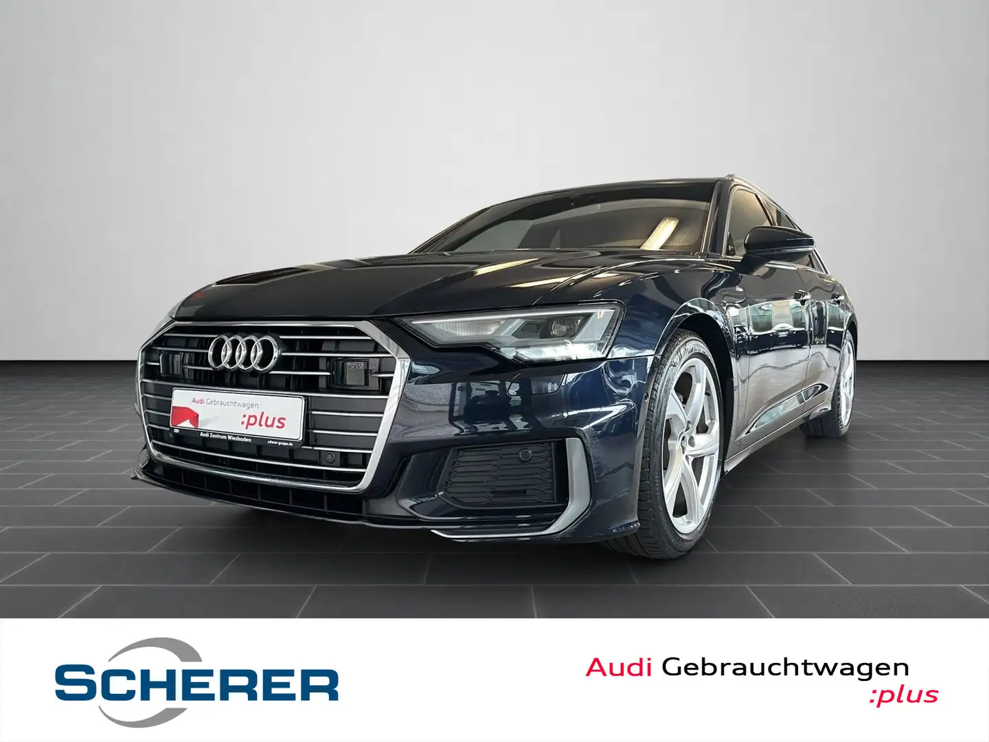 Audi A6 40 TDI Blau - 1