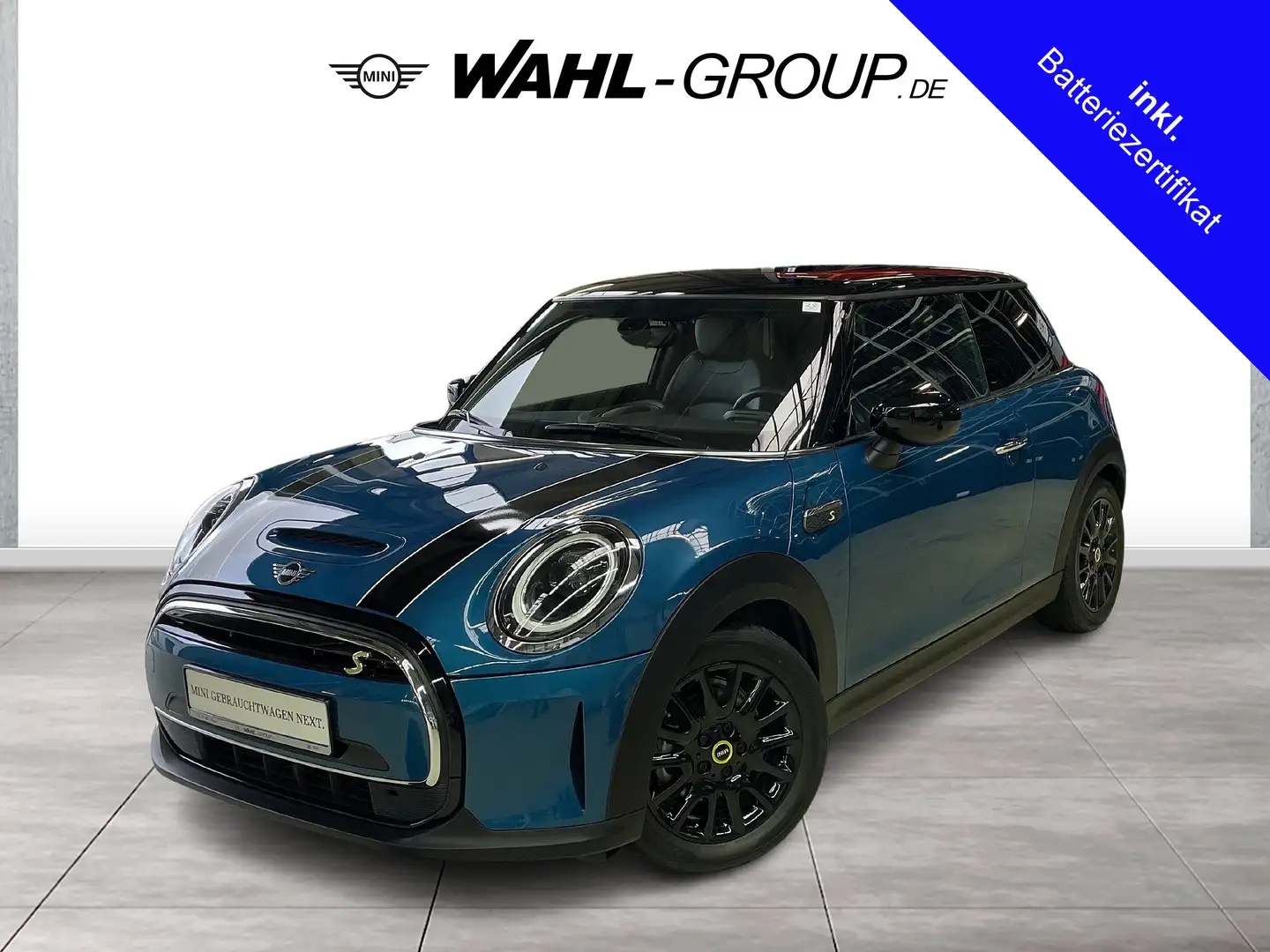 MINI Cooper SE CLASSIC TRIM DAB LED PANO NAVI LEDER SHZ ALU 16" Blau - 1