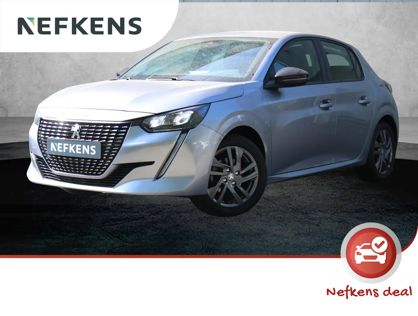 Peugeot 208 1.2 75pk Active Pack | Airco | Cruise | MultiMedia Gris - 1