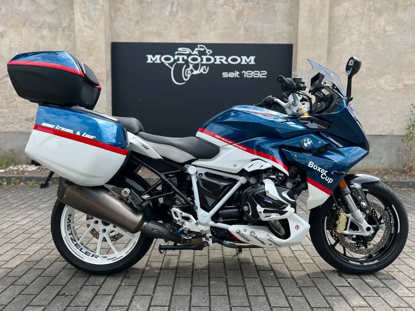 BMW R 1250 RS Vollausstattung und Zubehör Bleu - 1
