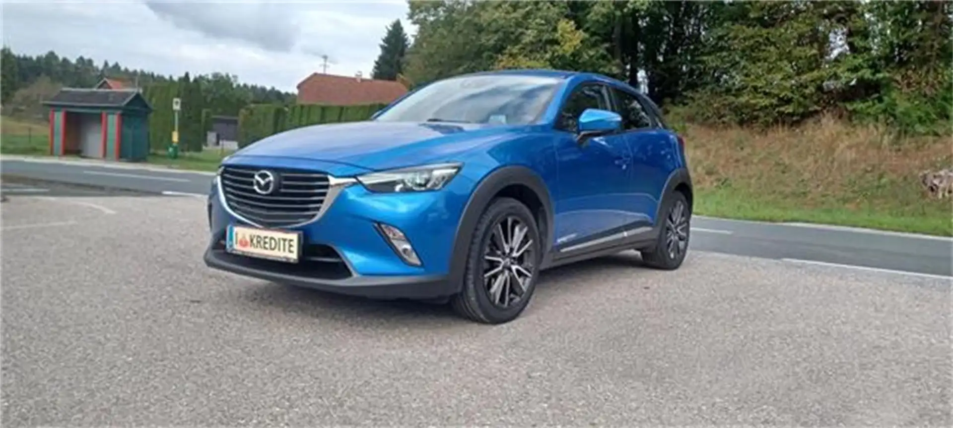 Mazda CX-3 G120 REVOLUTION Bleu - 1