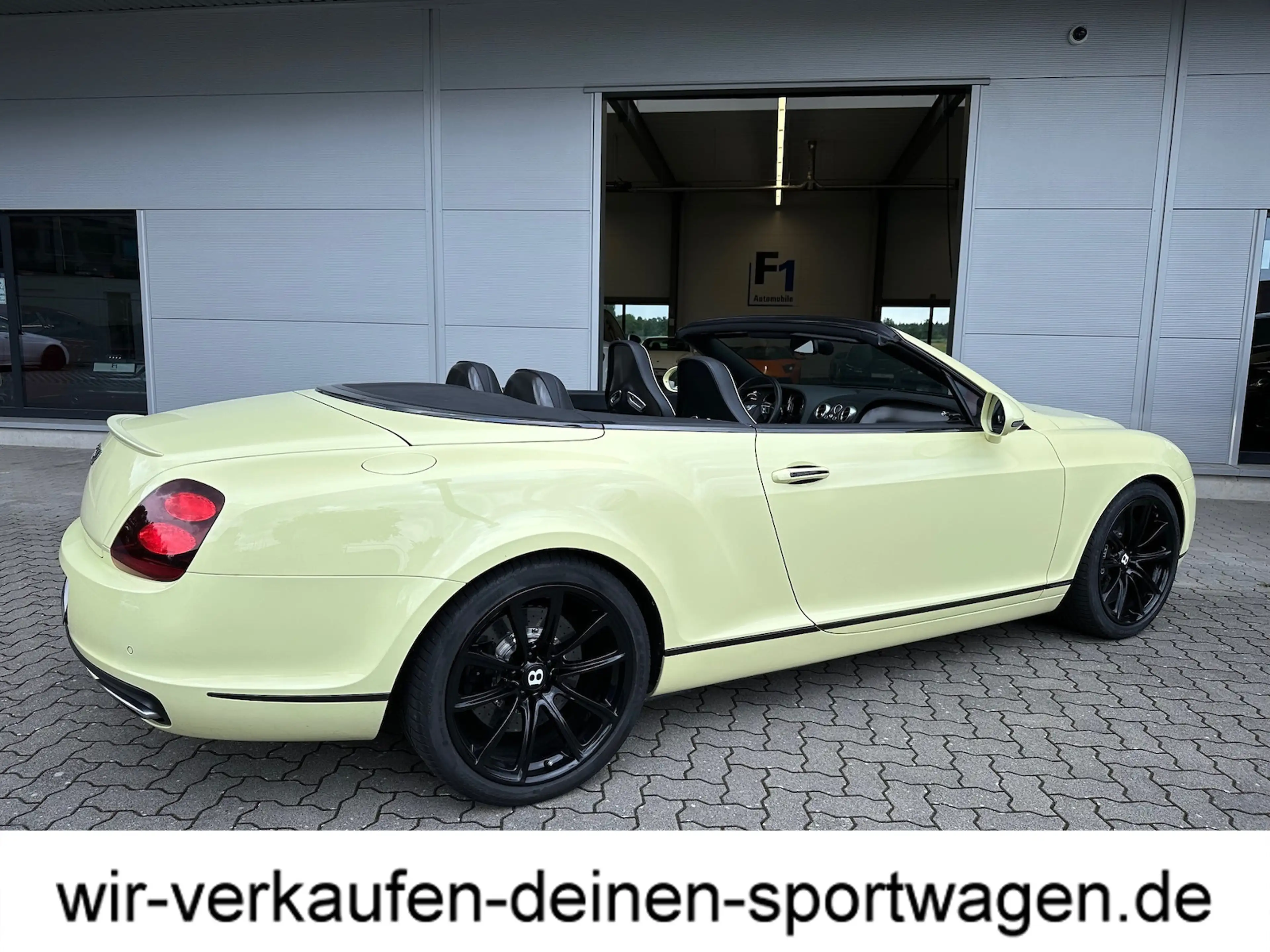 Bentley Continental Carbon-Sportsitze Windschott unfallfrei lückenl. B — photo 4