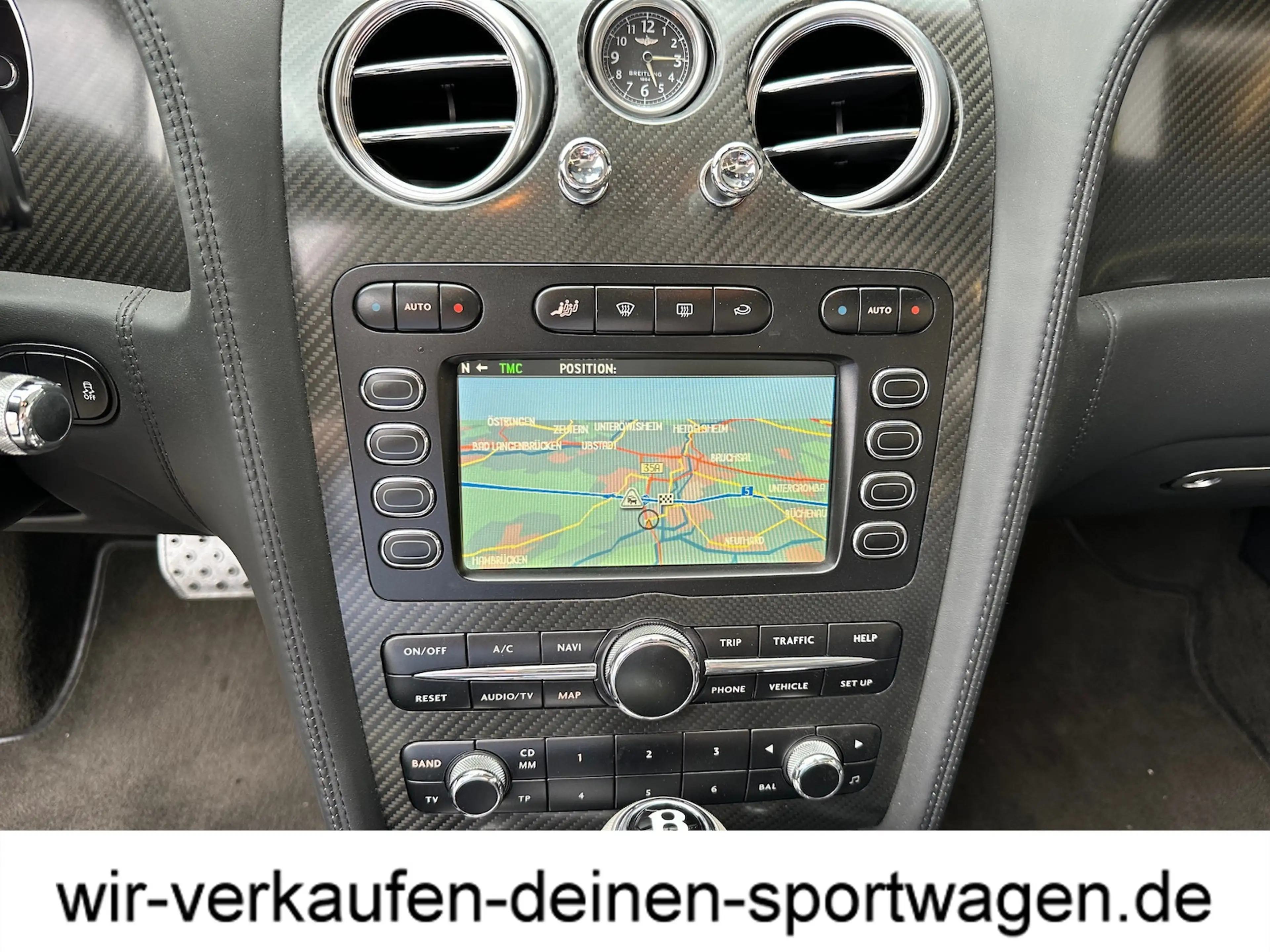 Bentley Continental Carbon-Sportsitze Windschott unfallfrei lückenl. B — photo 8