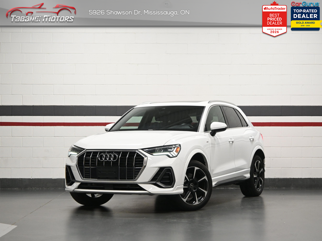 2023 Audi Q3 Progressiv S-Line No Accident Panoramic Roof Navi