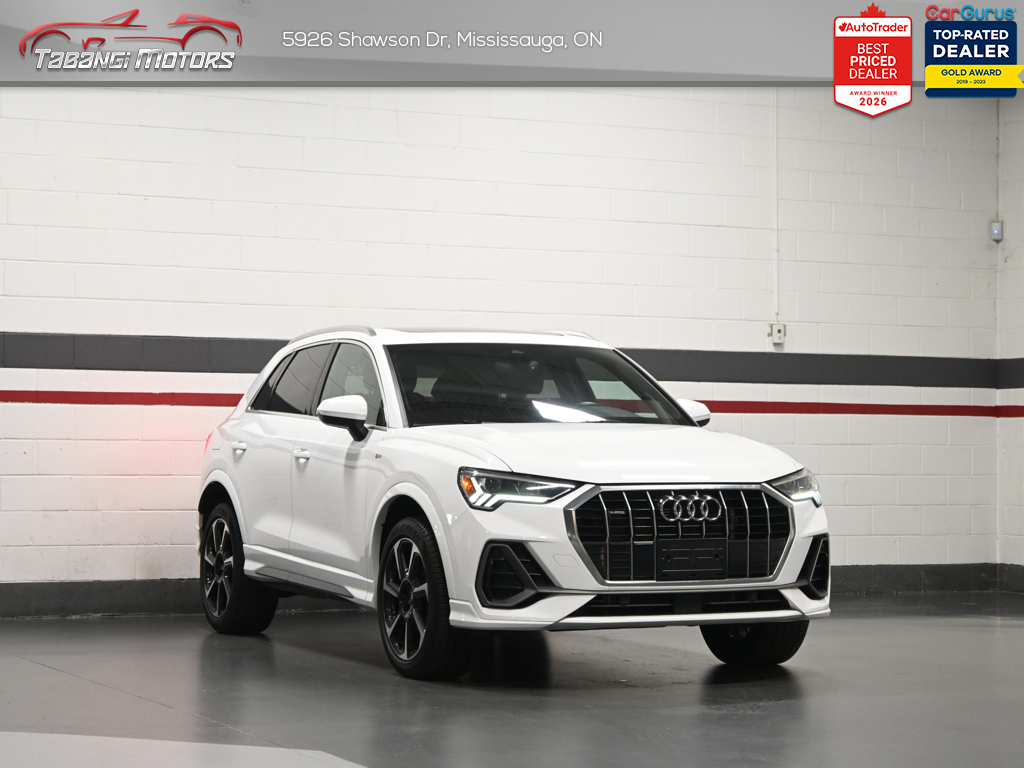 2023 Audi Q3 Progressiv S-Line No Accident Panoramic Roof Navi
