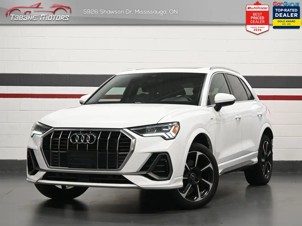 2023 Audi Q3 Progressiv S-Line No Accident Panoramic Roof Navi