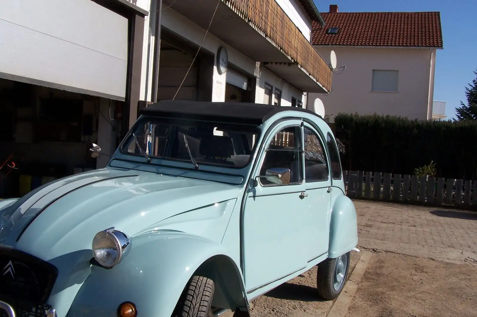 Citroen 2CV Blau - 2