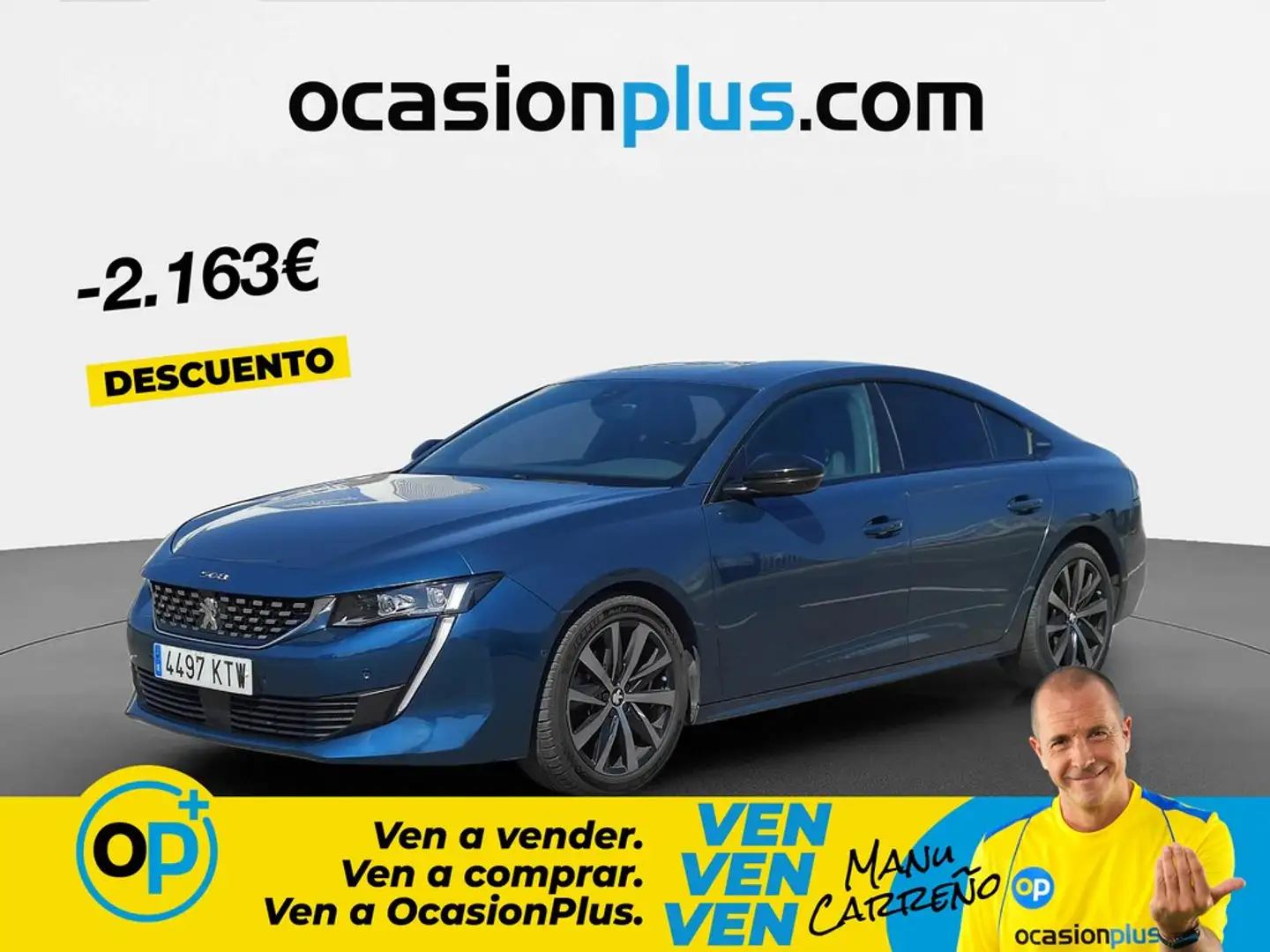 Peugeot 508 1.6 PureTech S&S GT Line EAT8 180 Azul - 1