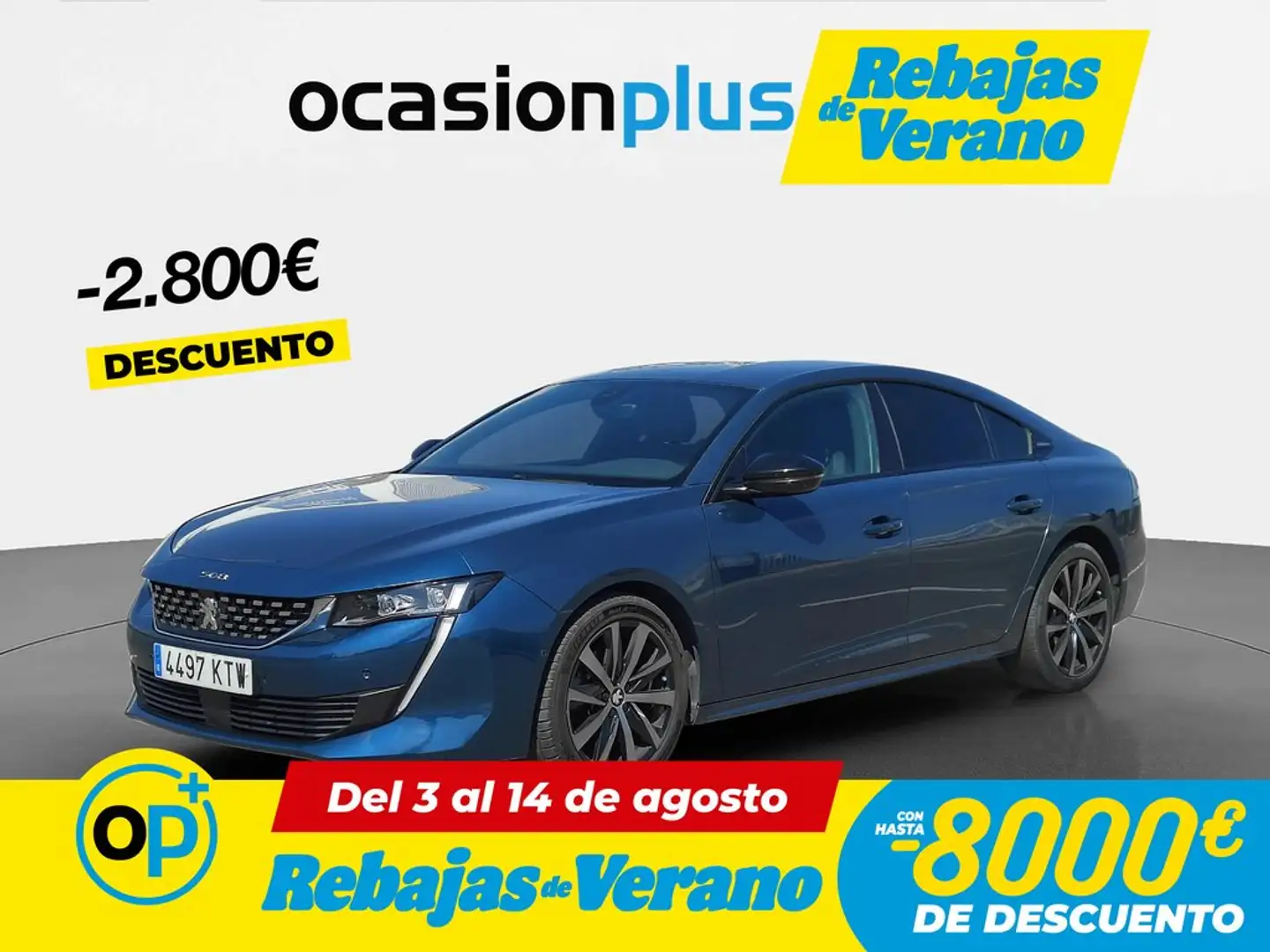 Peugeot 508 1.6 PureTech S&S GT Line EAT8 180 Azul - 1