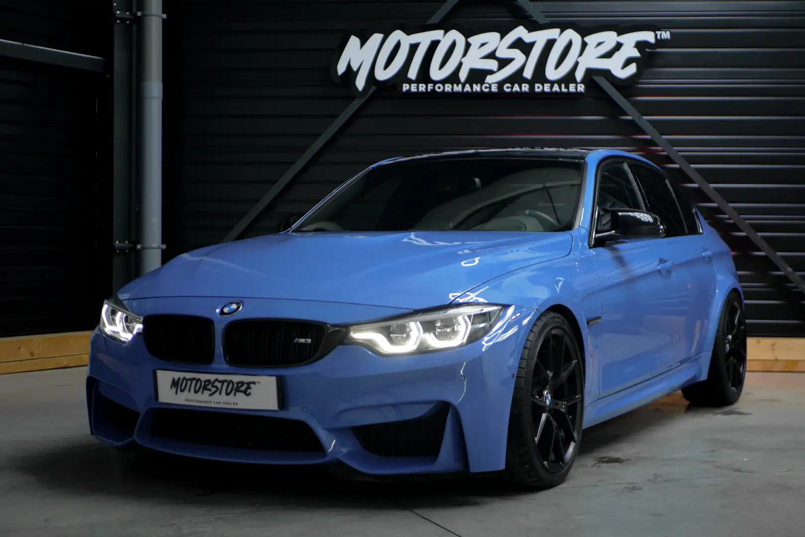 BMW M3 M3 450 ch M DKG7 Pack Competition Bleu - 1