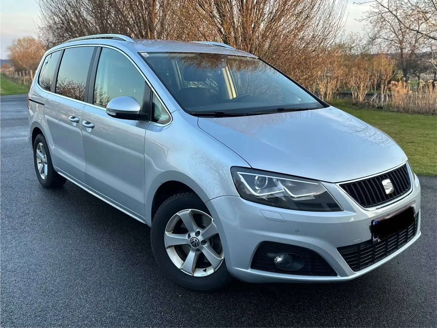 SEAT Alhambra Alhambra 2.0 TDI Ecomotive/Kombi/Family Van Argent - 1