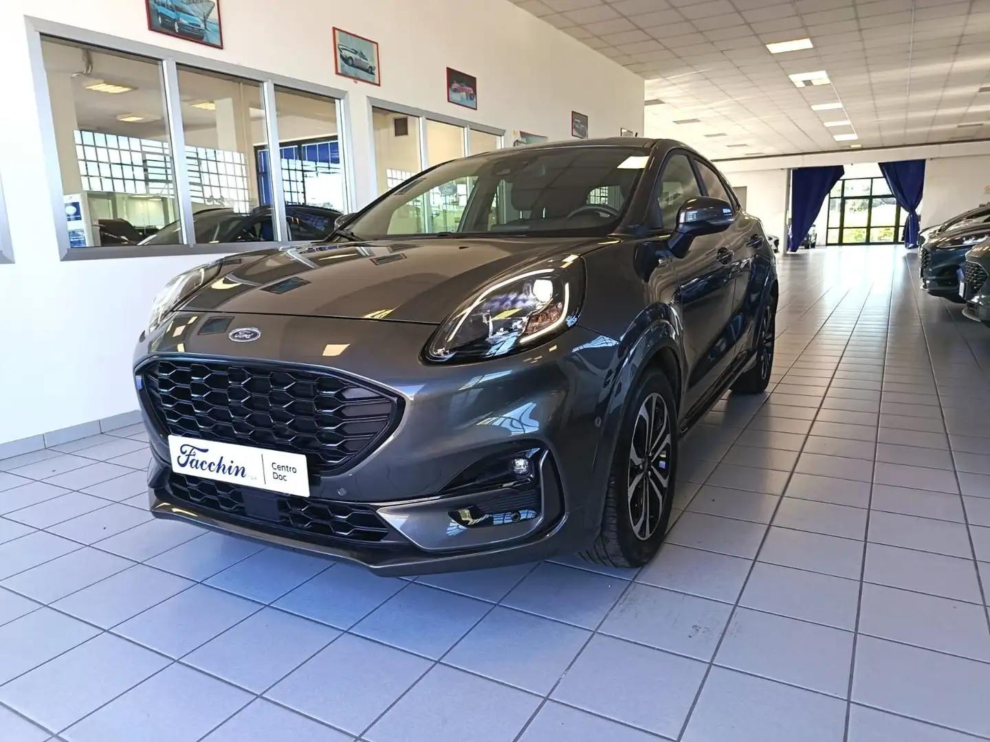 Ford Puma 1.0 Ecoboost Hybrid 125cv ST-Line Gris - 1