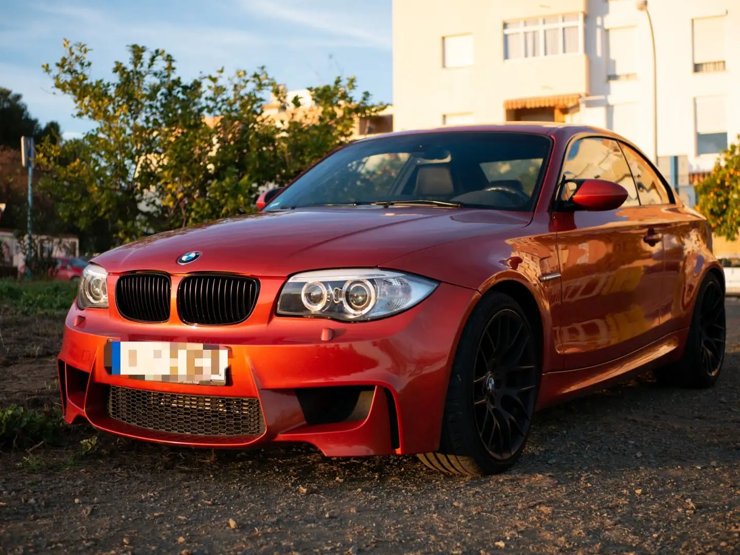 BMW 1er M Coupé Oranžová - 1
