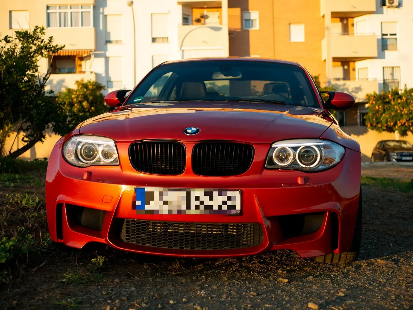 BMW 1er M Coupé Oranžová - 2