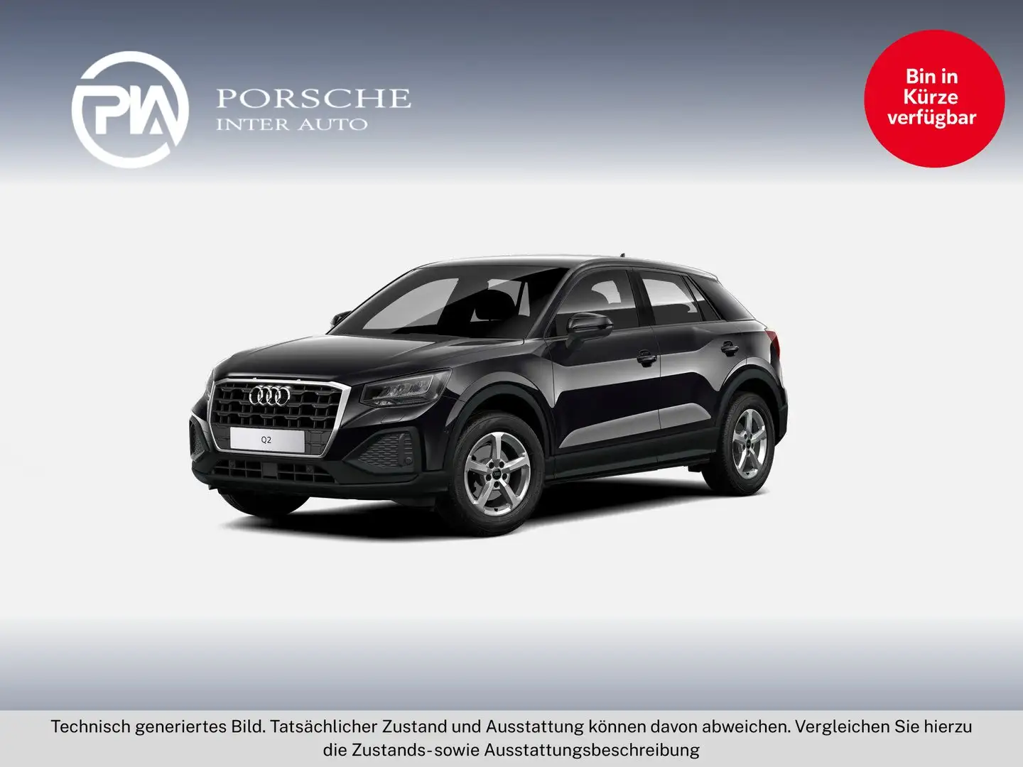 Audi Q2 30 TFSI intense Schwarz - 1