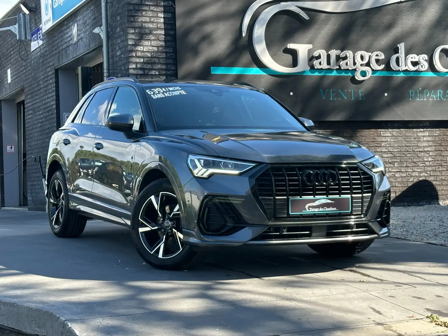 Audi Q3 35 TDi - ! Full S line ! - 1er Propr. - Eu6A Gris - 2
