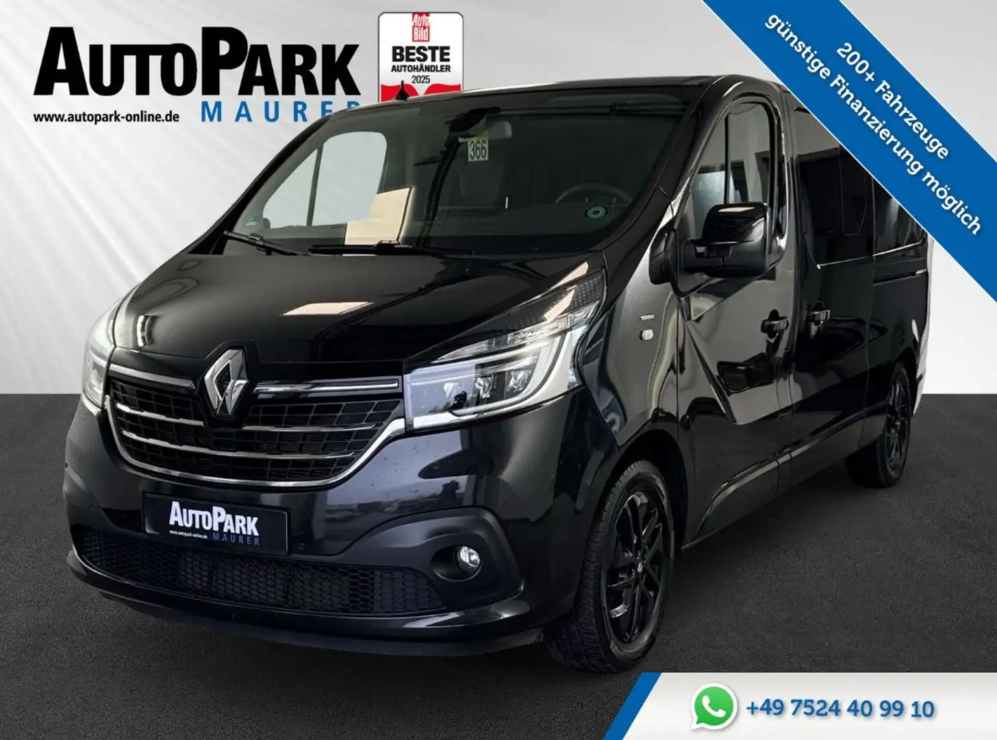 Renault Trafic Combi L2H1 Grand SpaceClass Schwarz - 1
