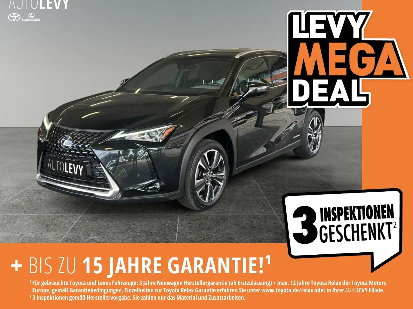 Lexus UX 250h Style Edition *8FACH*CARPLAY* Schwarz - 1