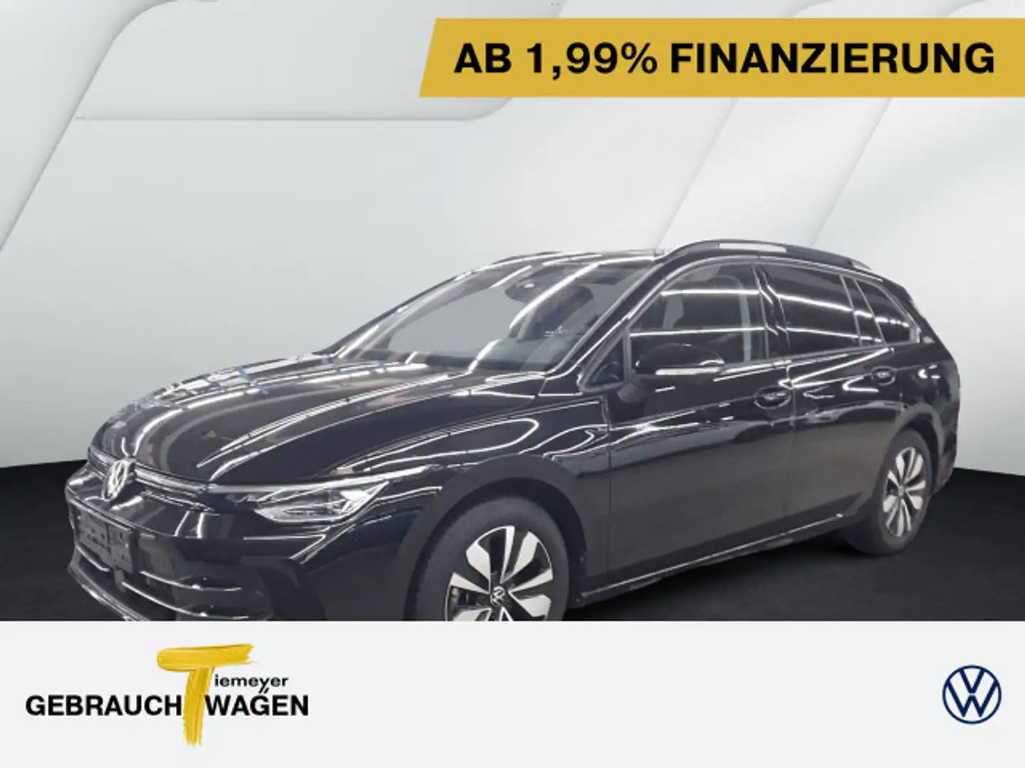 Volkswagen Golf Variant 1.5 eTSI DSG GOAL LED+ NAVI AHK Schwarz - 1