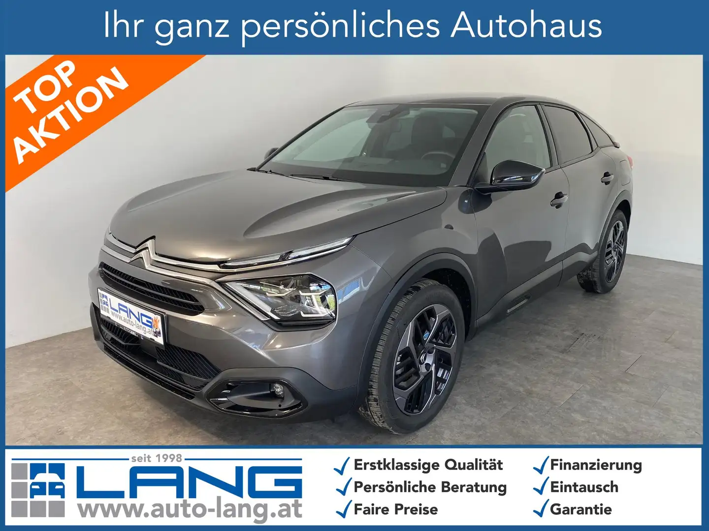 Citroen C4 1.2 PureTech 130 Plus LED*RFK*NAVI 96 kW (131 P... Grau - 1