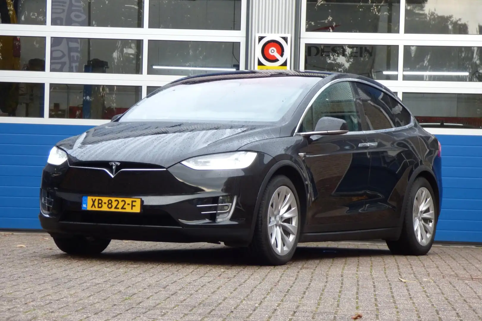 Tesla Model X 100D 7p. Zwart - 1