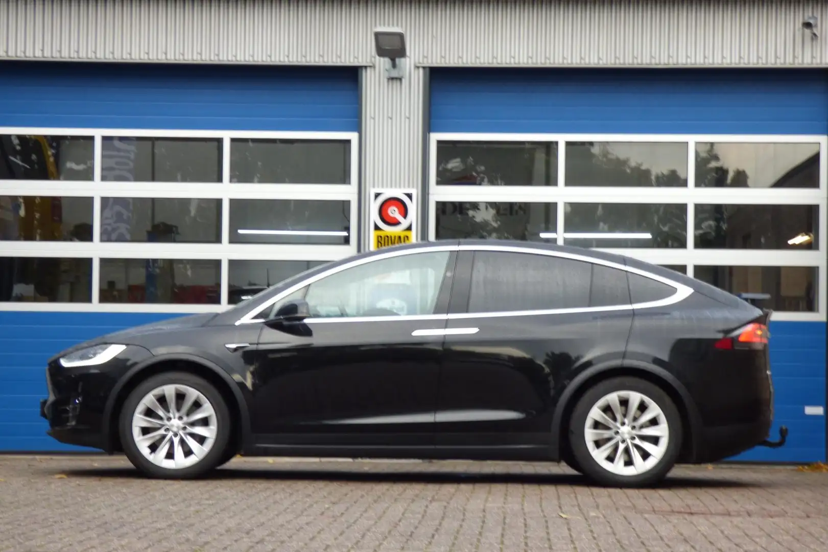Tesla Model X 100D 7p. Zwart - 2
