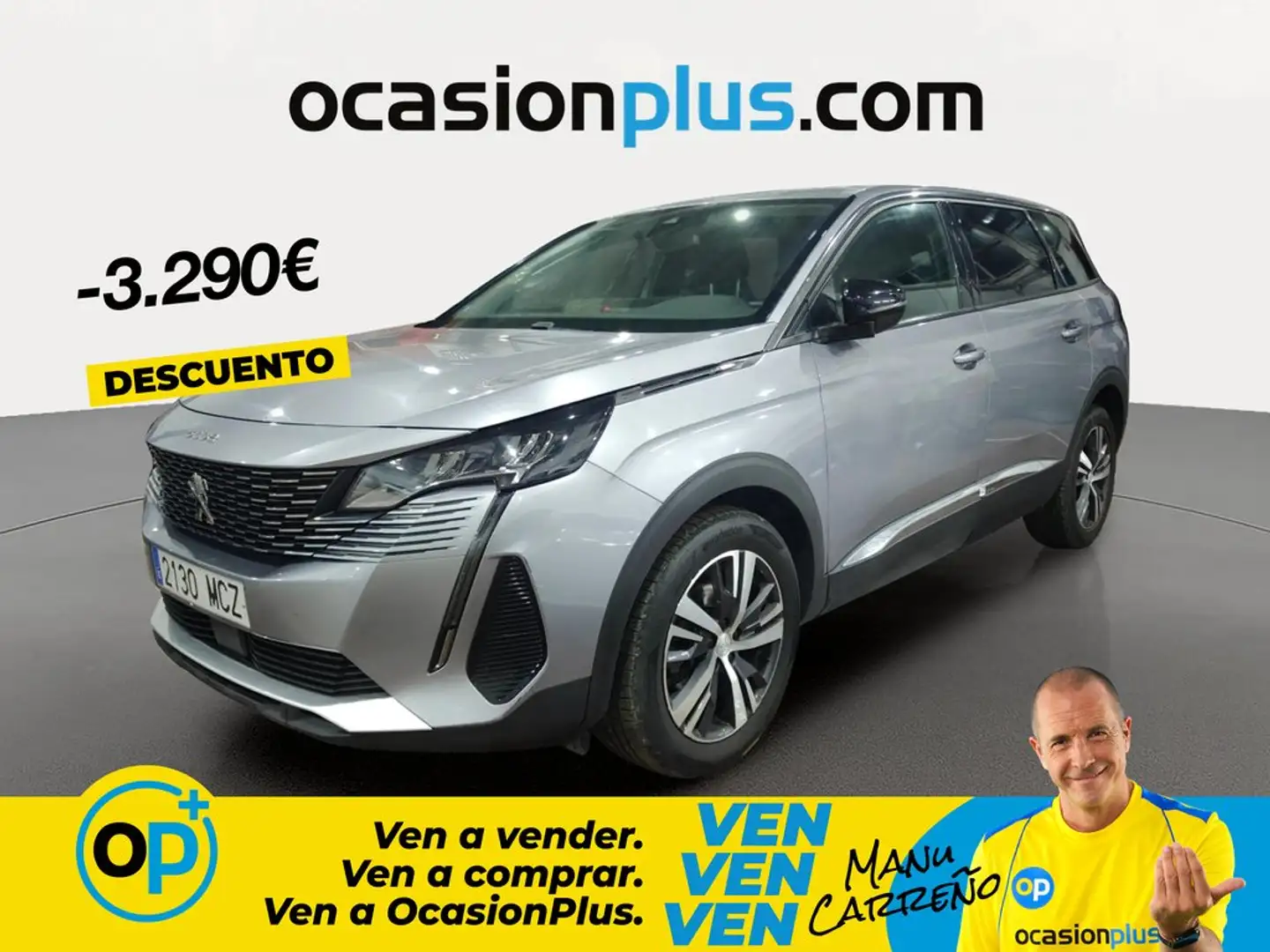 Peugeot 5008 1.2 PureTech S&S Allure 130 EAT8 Gris - 1