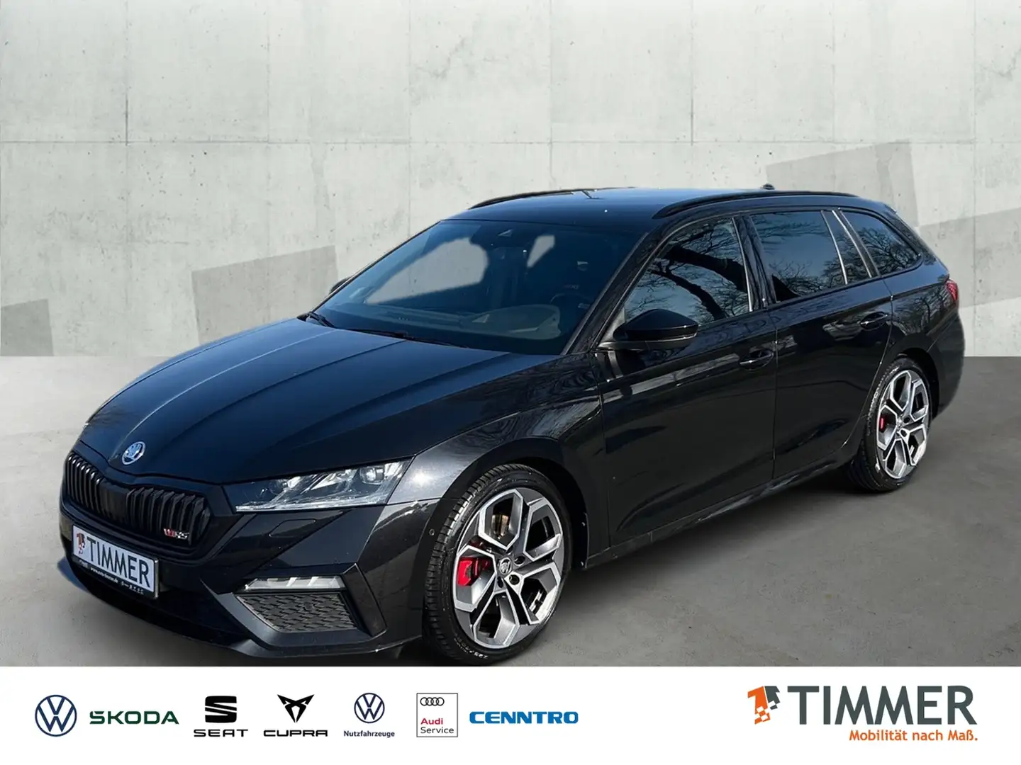 Skoda Octavia Combi 2.0 TDI DSG RS *AHK *MATRIX *RKAM *HuD *NAV Black - 1
