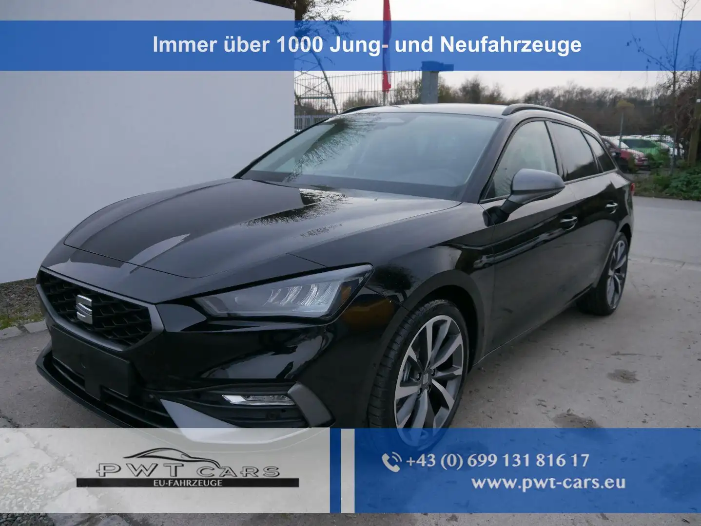 SEAT Leon Sportstourer FR Kombi 2.0 TDI DSG*NAVI*ACC*PDC... Schwarz - 1