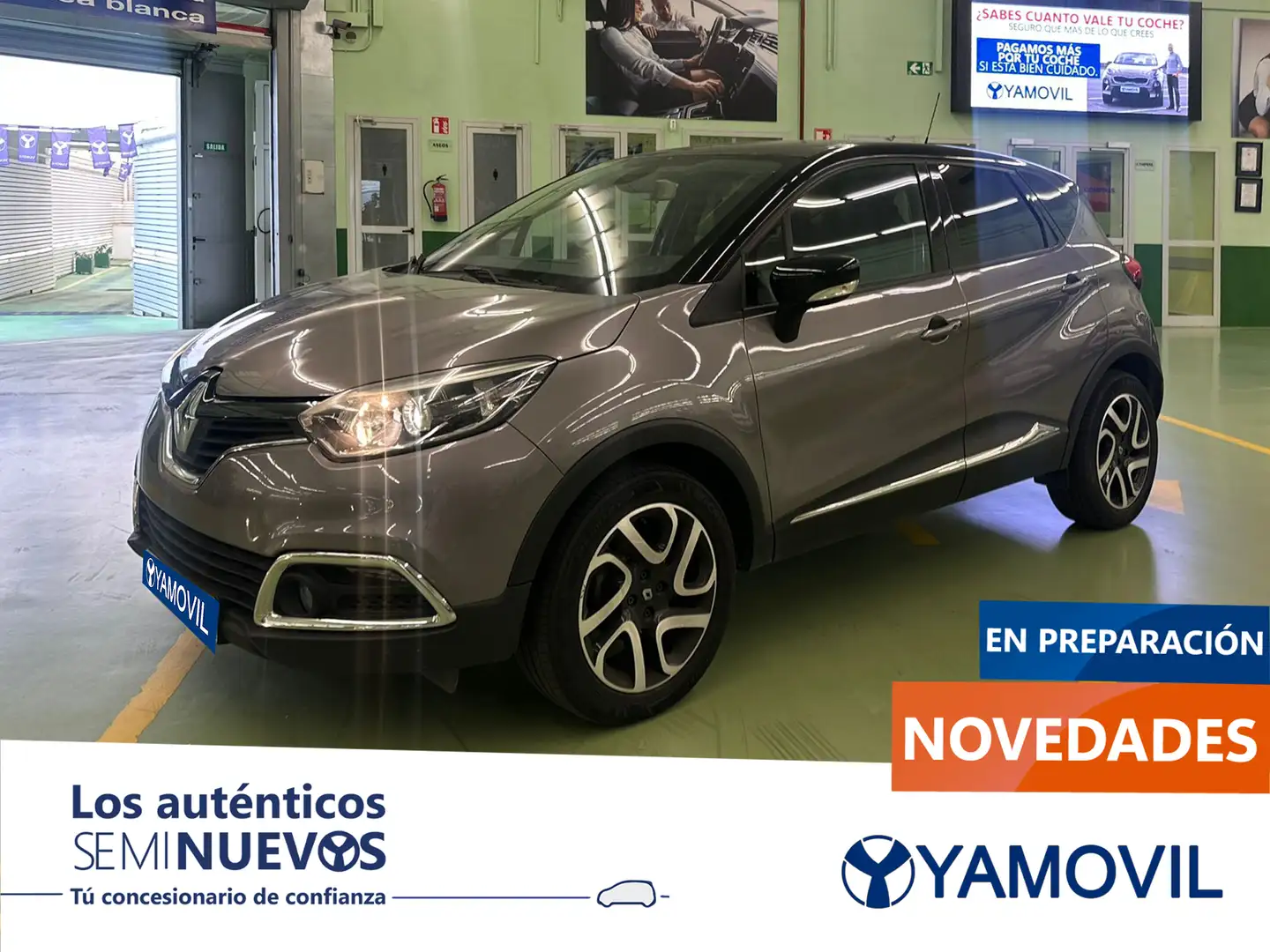 Renault Captur TCe eco2 Energy Zen 90 Gris - 1