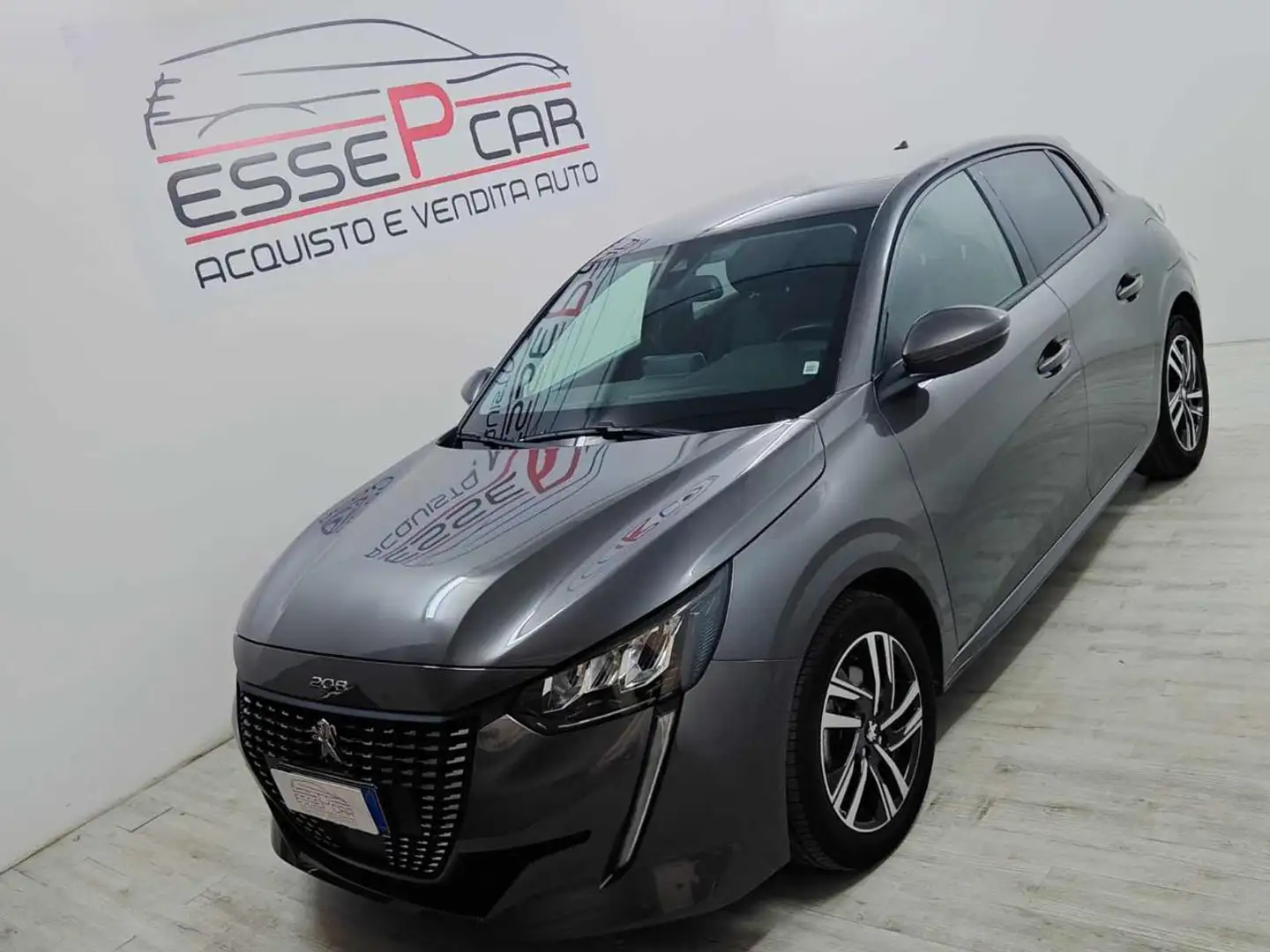 Peugeot 208 PureTech 100  5 porte Allure 30.000KM Grigio - 1