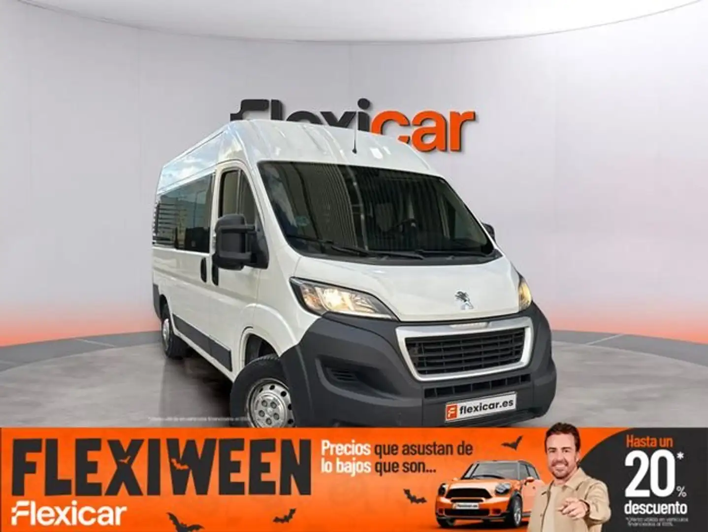 Peugeot Boxer L2 H2 9 PLAZAS Blanco - 1
