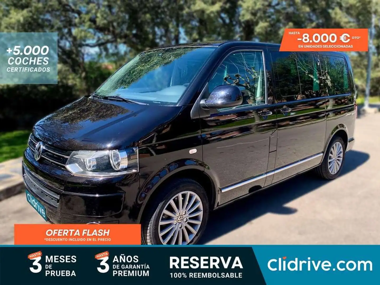 Volkswagen Multivan 2.0 BiTDI 180cv Highline Edition Negro - 1