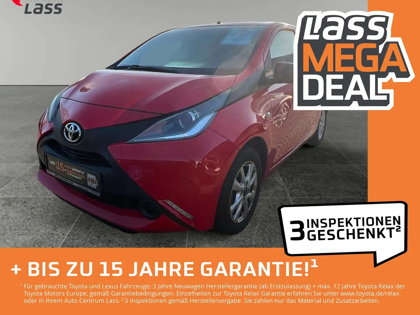 Toyota Aygo 1.0 x Rot - 1