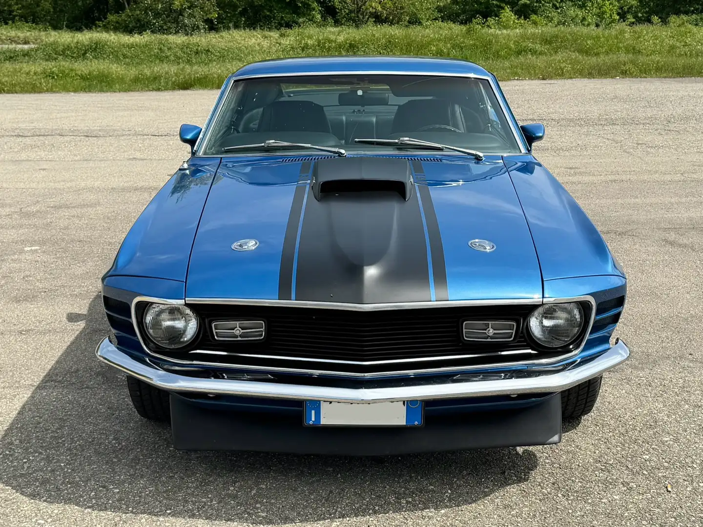 Ford Mustang mach 1 Azul - 2