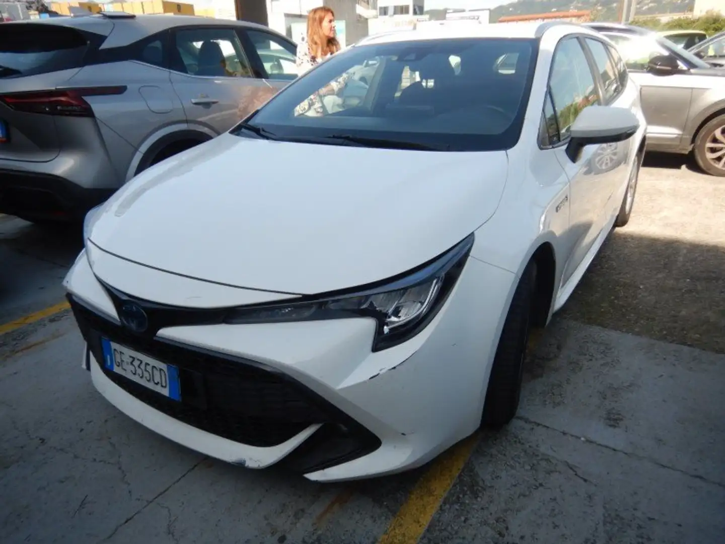 Toyota Corolla Corolla Touring Sports 1.8h Business cvt - GE335CD Bianco - 2