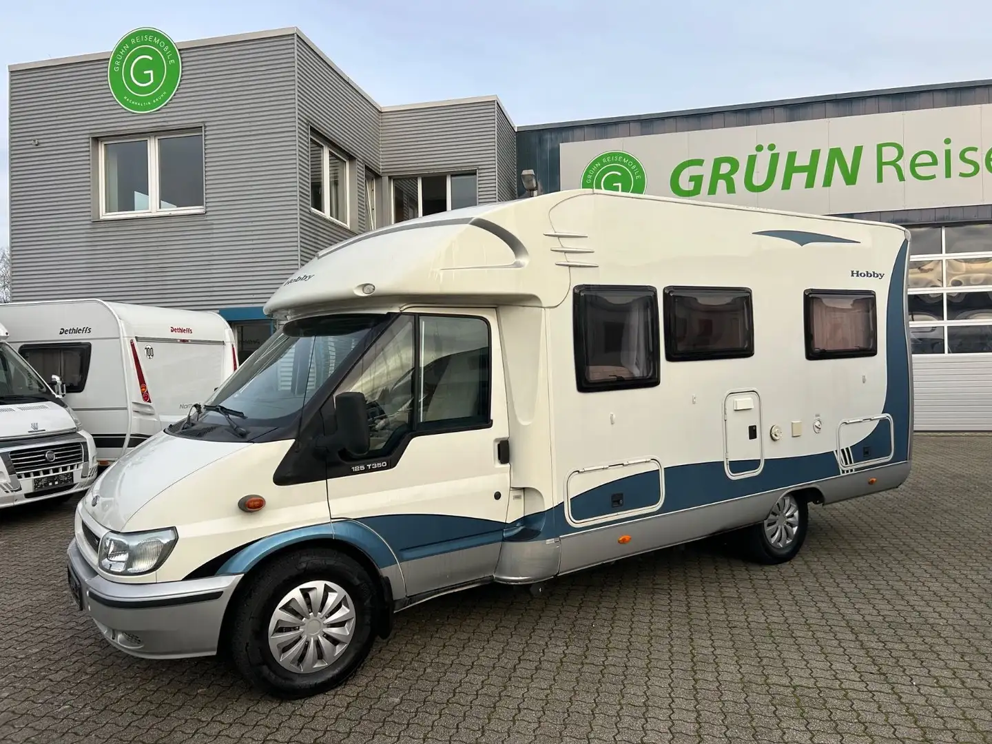 Hobby 600 FD /Klima /Grüne Plakette /Solar /AHK Weiß - 1