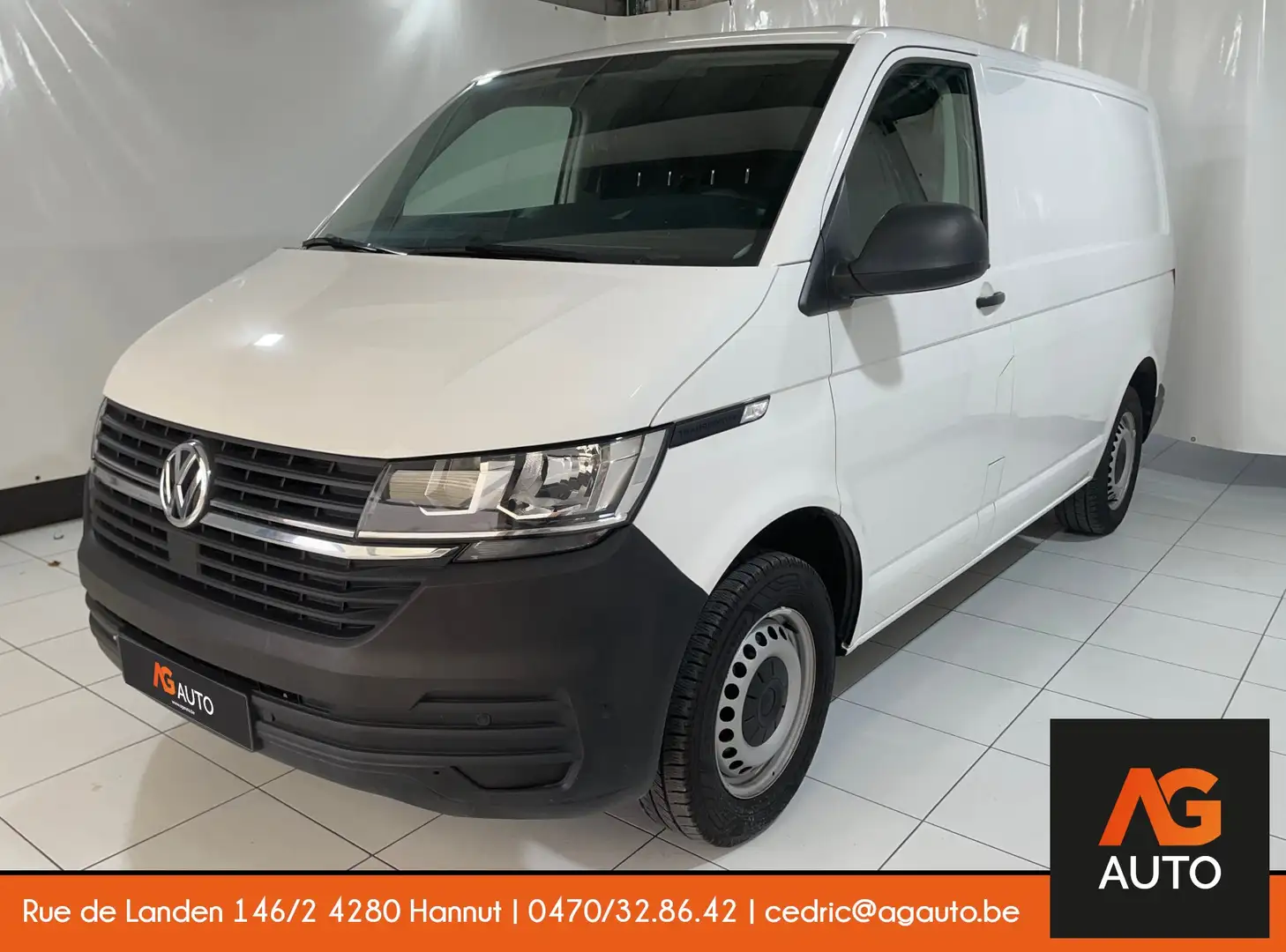 Volkswagen T6 Transporter 2.0 TDi * TVA 21% | GARANTIE 12M Blanc - 1