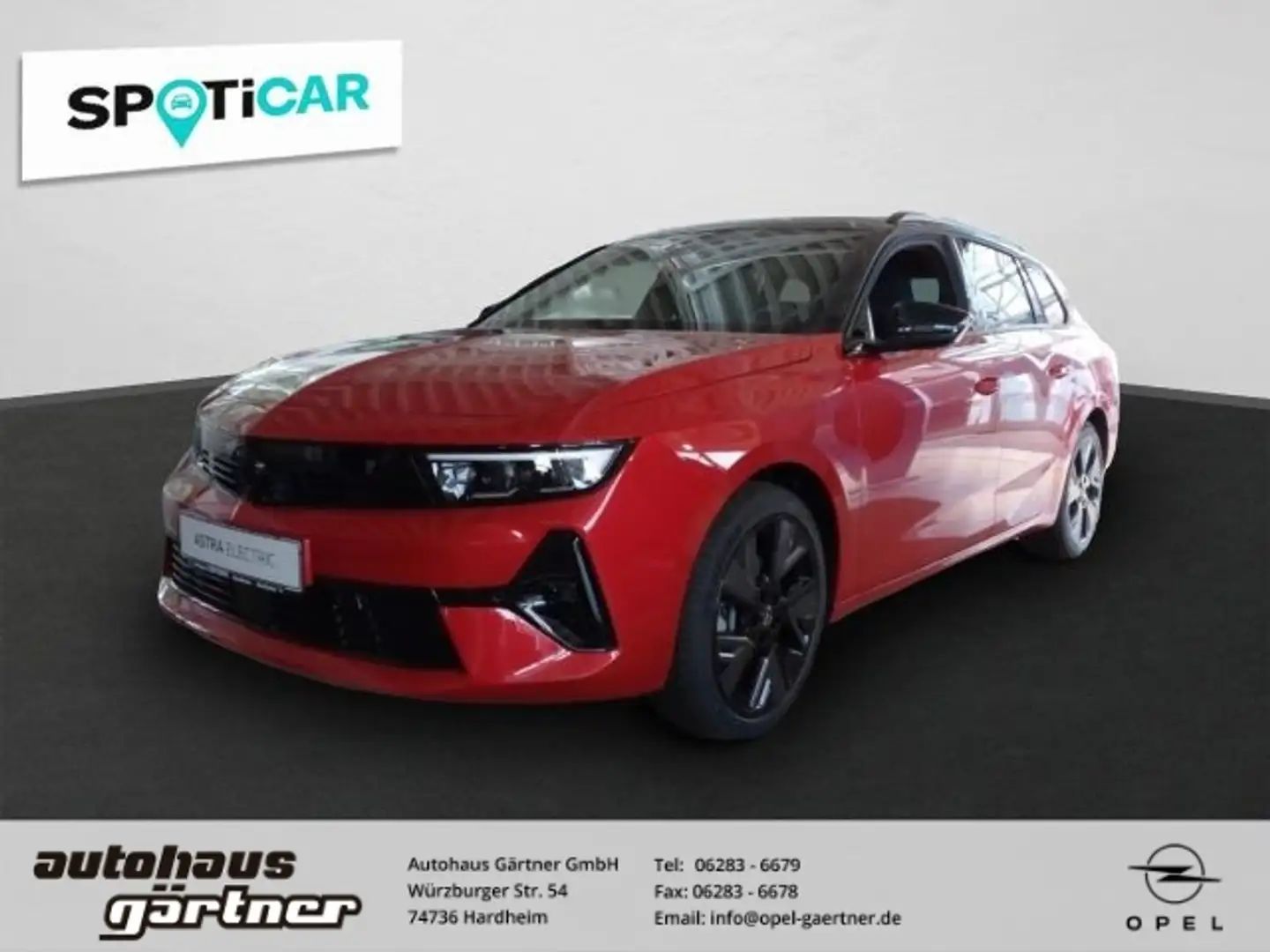 Opel Astra L ST Electric GS PANORAMA-DACH+KLIMA+AGR++ Rot - 1