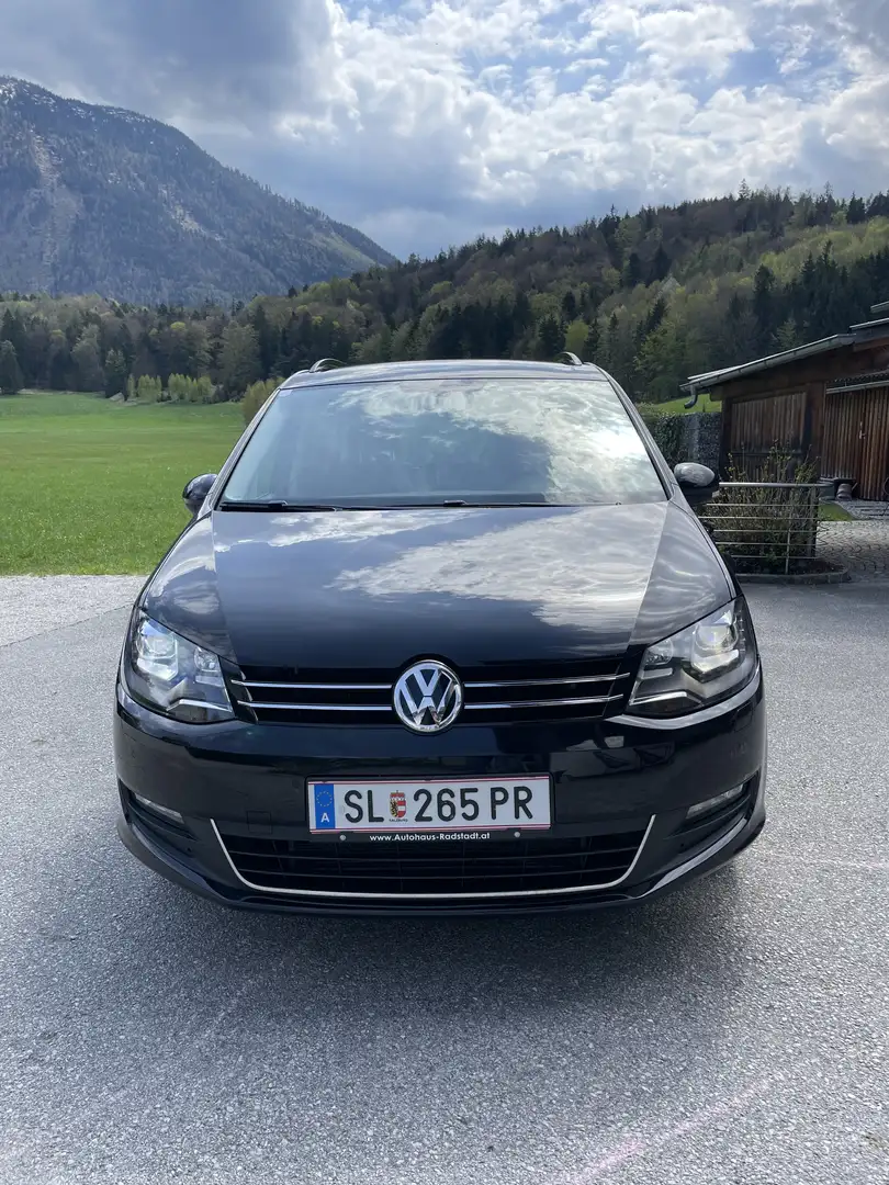 Volkswagen Sharan Sharan Business DSG / AHK / Familienauto Schwarz - 2