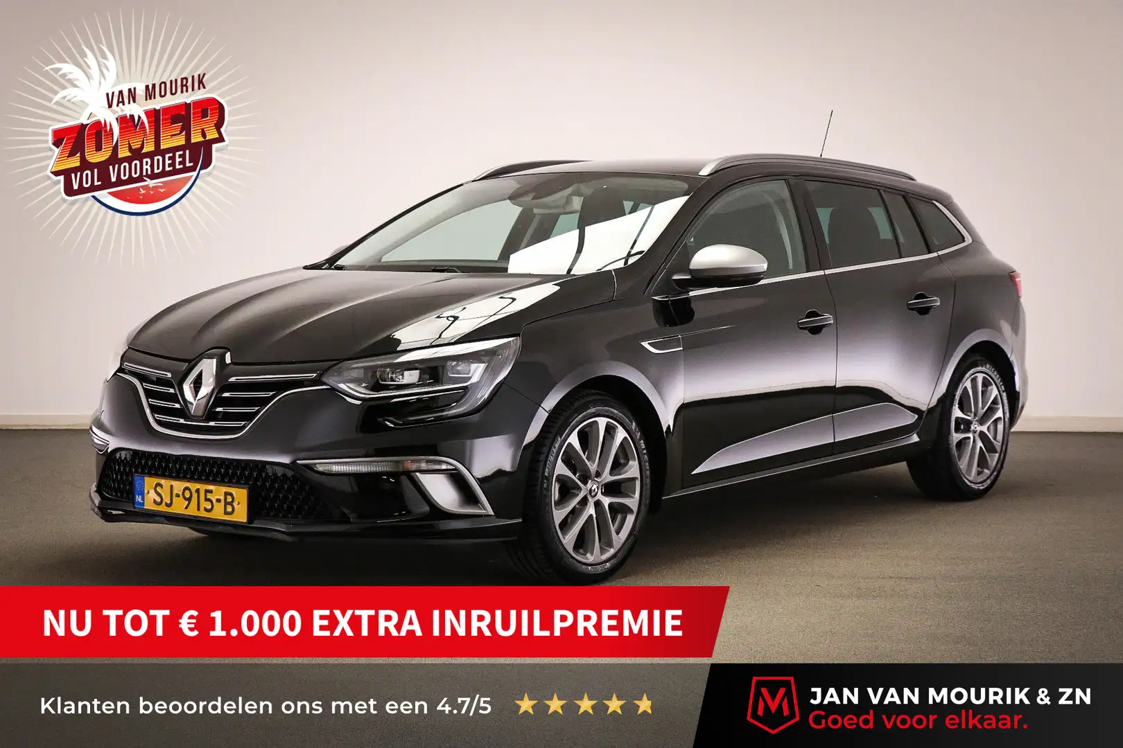 Renault Megane Estate 1.2 TCe GT-Line | LED | APPLE | DAB | Zwart - 1