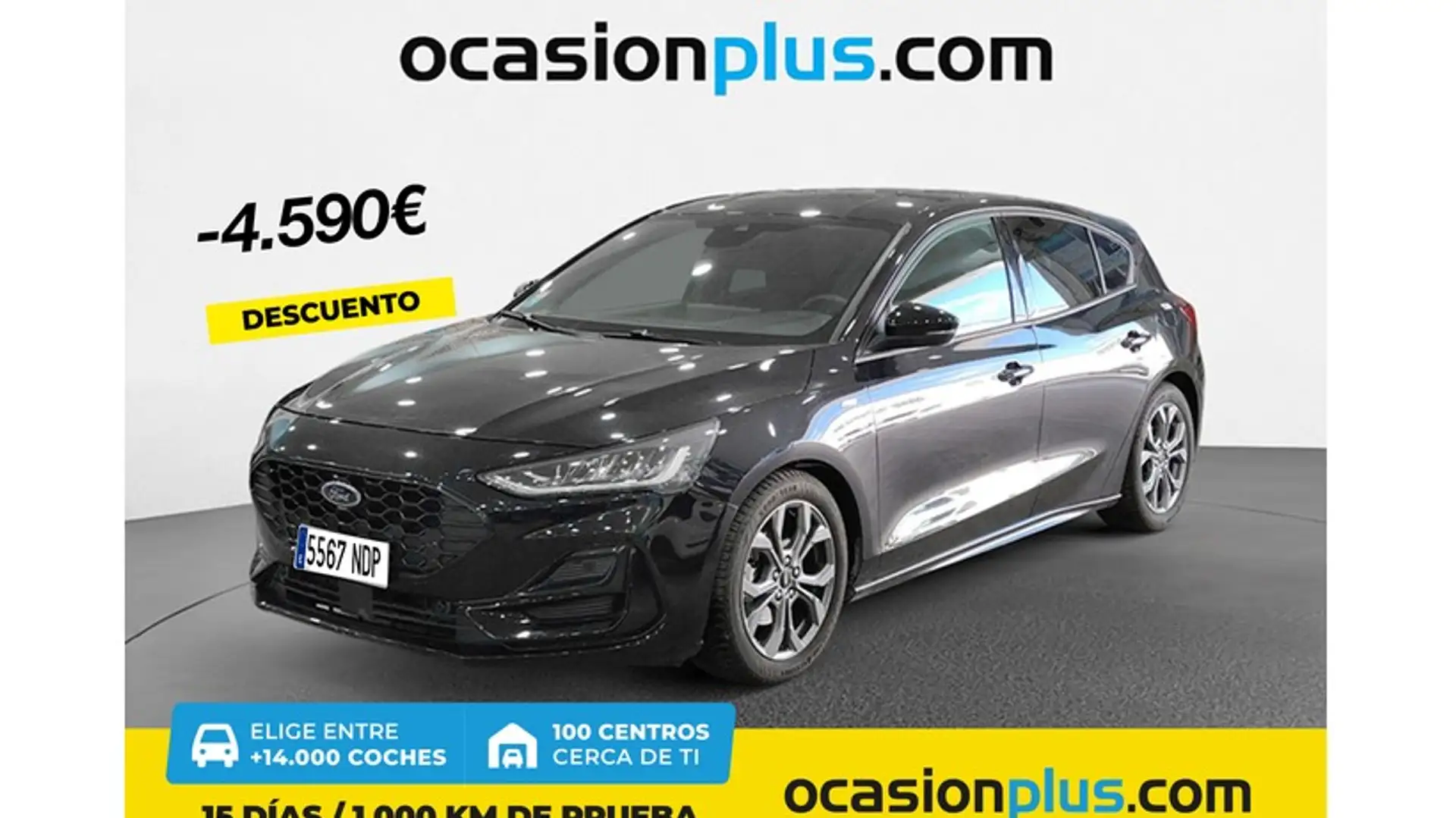 Ford Focus 1.5 Ecoblue ST-Line 115 Aut. Noir - 1