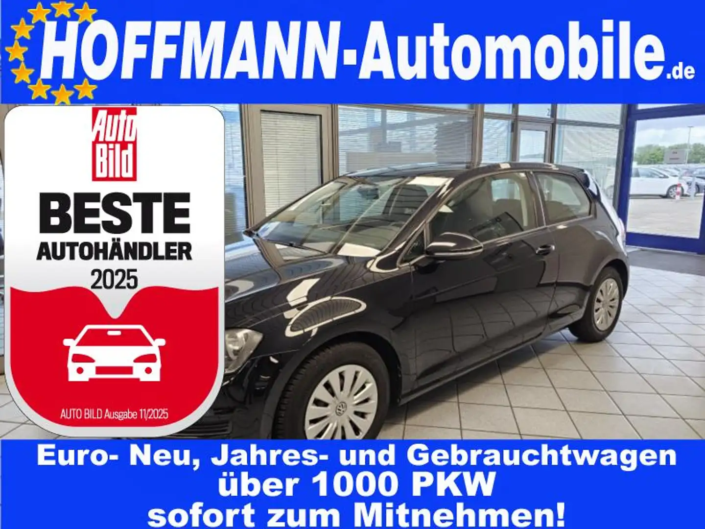 Volkswagen Golf AHK,Tempomat,Klimaautomatik Schwarz - 1