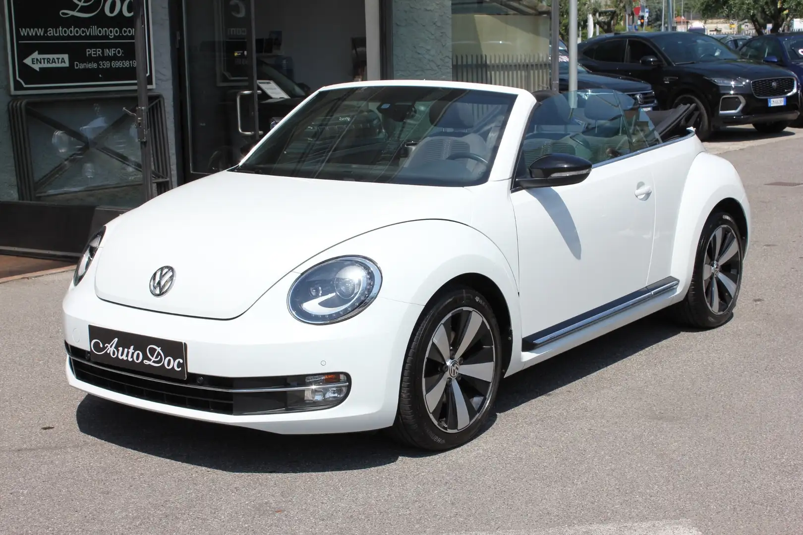 Volkswagen Maggiolino Cabrio R-CUP 1.4 TFSI 160CV NAVY UNICO PROPRIETARI Fehér - 1
